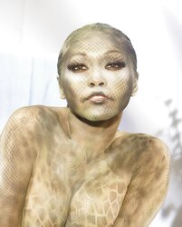 Mika Sunburn Fetish Transformation Crazy Reptile