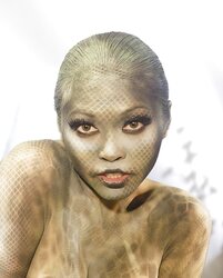Mika Sunburn Fetish Transformation Crazy Reptile