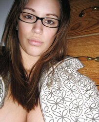SUPER-FUCKING-HOT HUGE-TITTED WITH GLASSES