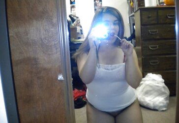 Shortly to be cummed on