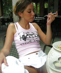NEVER UNDIES UNDER THE MICROSKIRT