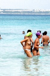BARE AT THE BEACH