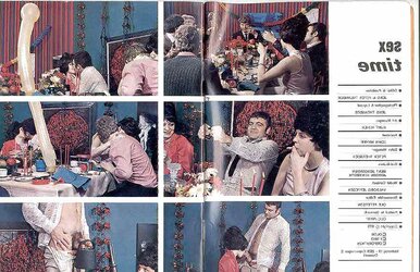 Vintage Magazines Orgy Time