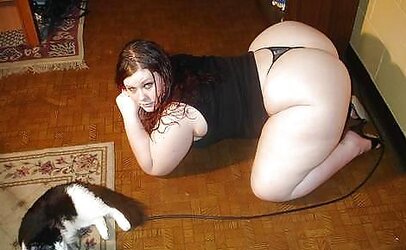 Ginormous white arses