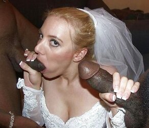 Bi-Racial deep throat