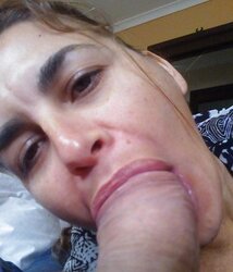 Deep Throating it again.