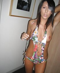Torrid Inexperienced Black-Haired Damsel images