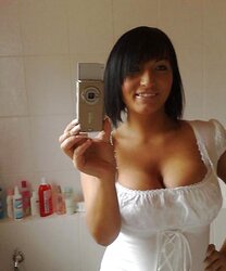 Chicks on camaras and cellphone