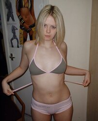 Uber-Sexy teenagers playing in undies