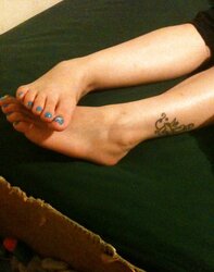 Footjobs from wife