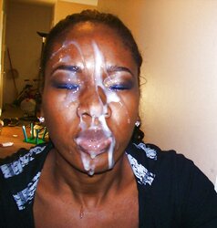Jizz frosted faces