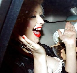 Celebrity nipple slide