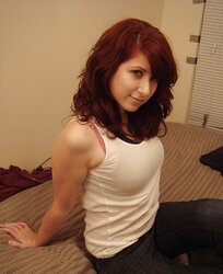 Super-Steamy fledgling nymph posing