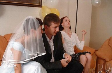 Just married, just smashed