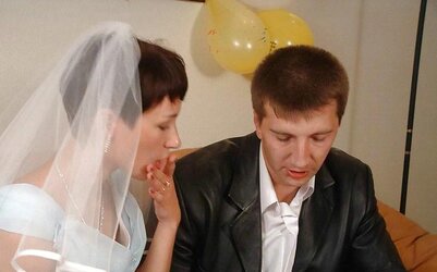 Just married, just smashed