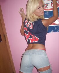 Incredible Super-Hot Blond Inexperienced Honey ... !!!