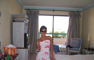 Asian sweetie on holiday