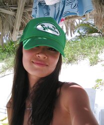 Asian sweetie on holiday