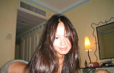 Asian sweetie on holiday