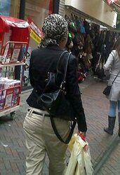 Turbanli kalcalar Hijabi Culo