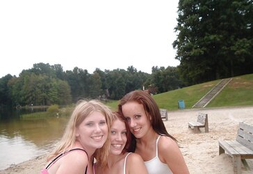 Teenagers with super-steamy figures