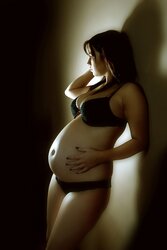 Pregnant Honeys - Handsome In Underwear!