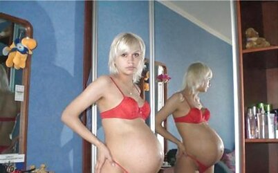 Pregnant Honeys - Handsome In Underwear!