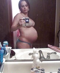 Pregnant Honeys - Handsome In Underwear!