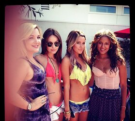Ashley Tisdale - beach bday soiree
