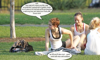 Emma Watson Caption Mingle (female dom, ladyboy, vicious, vanilla