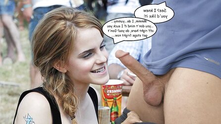 Emma Watson Caption Mingle (female dom, ladyboy, vicious, vanilla