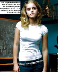 Emma Watson Caption Mingle (female dom, ladyboy, vicious, vanilla