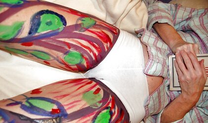 Painted doll