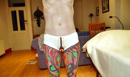 Painted doll