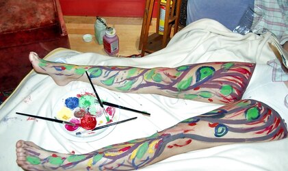 Painted doll