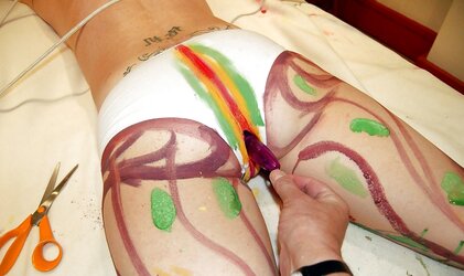 Painted doll