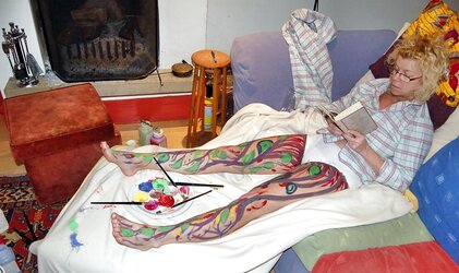 Painted doll