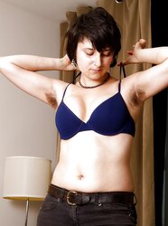 Unshaved Armpits - Sarah