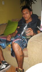 A boxer masculine, prepared for anything