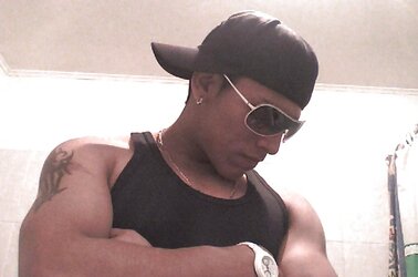 A boxer masculine, prepared for anything