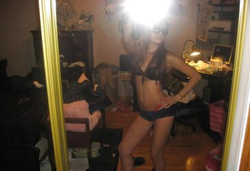 College teenager selfshots
