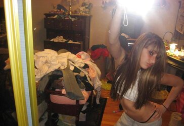 College teenager selfshots