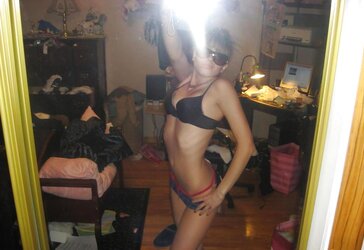 College teenager selfshots