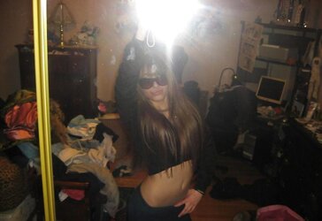 College teenager selfshots
