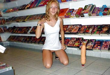 Showcasing in a Porn Shop