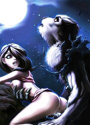 Splendid Dark-Hued Nymphs... Delicious and Super-Naughty Cartoon Women