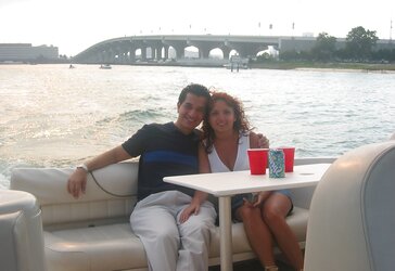 Handsome duo on vacation