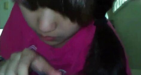 Korean teenager poked at home
