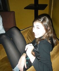 Ebony and brown pantyhouse
