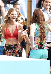 Annalynne McCord - Beats The Beach In A Swimsuit